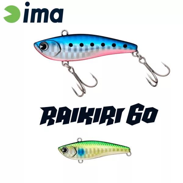Ima Raikiri Vibration 60 6cm 11gr 011 Gold Mullet Wobbler