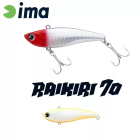   Ima Raikiri Vibration 70 7cm 15gr 002 Chart Back Pearl Wobbler