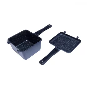   Ridgemonkey Connect Deep Pan & Griddle Oven Set Granite Edition XL