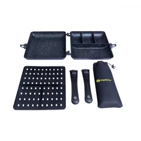   Ridgemonkey Connect Combi & Steamer Oven And Steamer Set Granite Edition 2XL