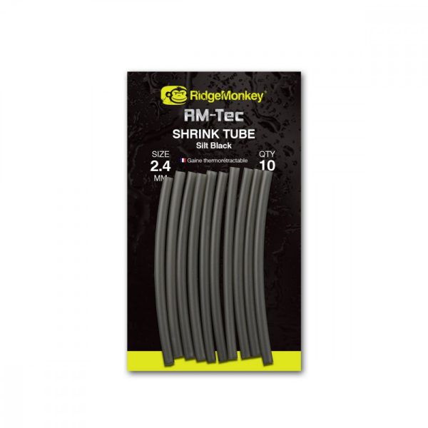 Ridgemonkey Connexion Shrink Tube Silt Black 2.4Mm 10Db - Shrink Tube