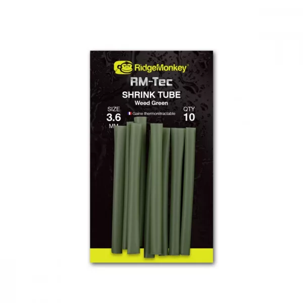 Ridgemonkey Rm-Tec Shrink Tube Weed Green 3.6mm Shrink Tube