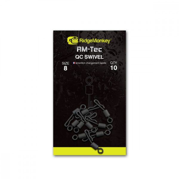 Ridgemonkey Rm-Tec Quick Change Swivel Size8 Quick Change Swivel 10Db