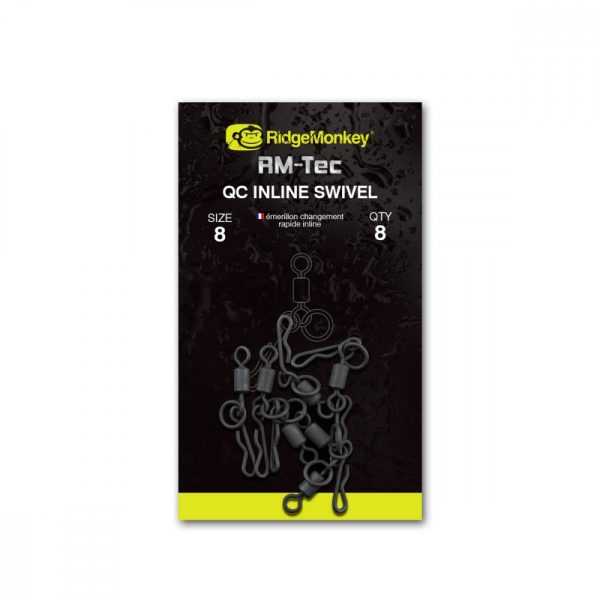 Ridgemonkey Rm-Tec Quick Change Inline Swivel Size8 Quick Change Swivel 8Db