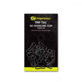 Ridgemonkey Rm-Tec Quick Change Hooklink Clip 20pc