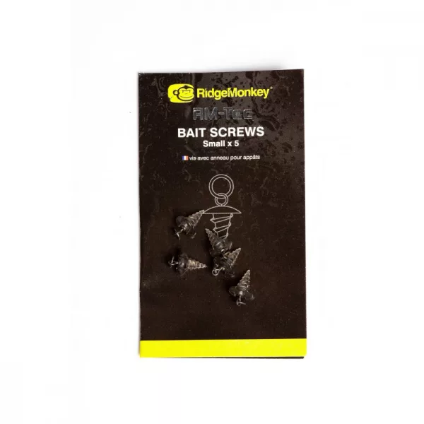 Ridgemonkey Rm-Tec Hook Ring Bait Screws Bait Screw 5Pcs