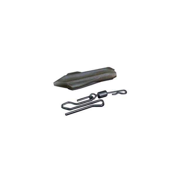 Ridgemonkey Connexion Uni Lead Clip Lead Clip Camo Brown 5Pcs