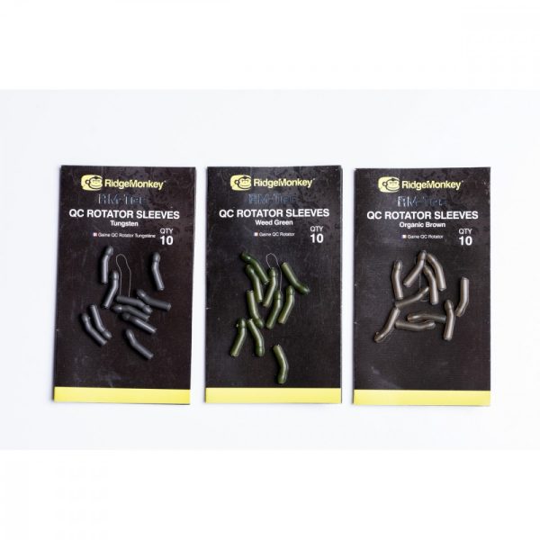 RIDGEMONKEY QUICK CHANGE ROTATOR SLEEVES - ORGANIC BROWN RUBBER SLEEVE 10DB - Rubber sleeve