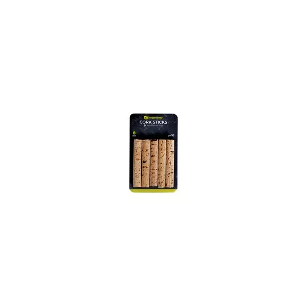 RidgeMonkey Combi Bait Drill & Cork Sticks 8 mm cork, in 10 pcs packaging