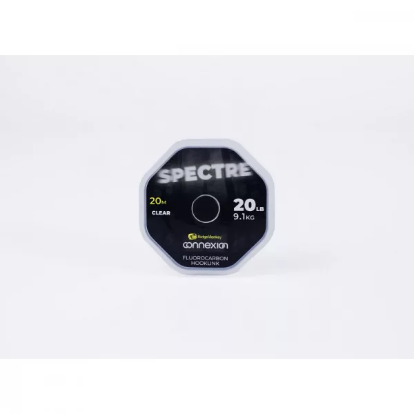 RIDGEMONKEY CONNEXION SPECTRE FLUOROCARBON HOOKLINK 20LB 20M - Hooklink - Fluorocarbon