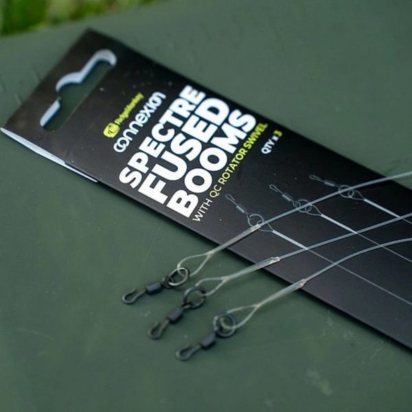 Ridgemonkey Fluoro Cast Fused Booms With QC Rotator Swivel 18cm Bojlis Szerelék
