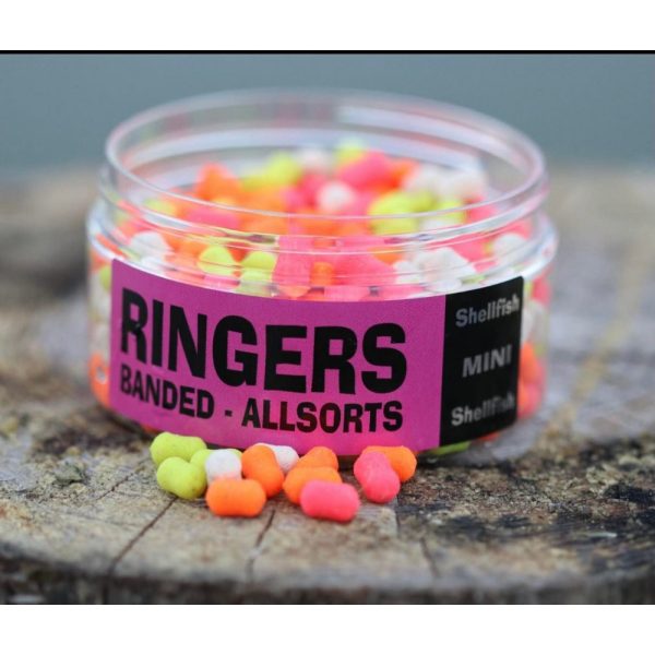 Ringers Allsort Mini 4mm Clam Wafter 80gr