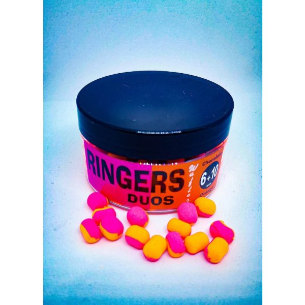 Ringers Pink-Orange 6-10mm Duos Wafers 80gr