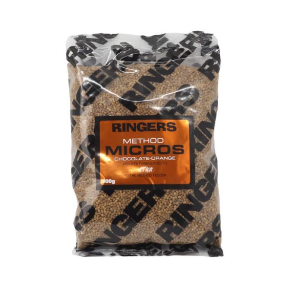 Ringers Method Micro Pellets Choco Orange 2mm Feeding pellets 900gr
