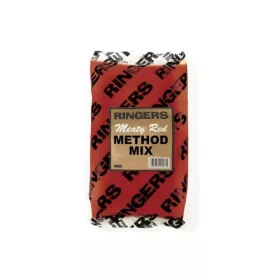 Ringers Method Mix Meaty Red Groundbait 1kg