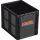 ROK Storage Compartment Set with Lid 40x30x32cm Black