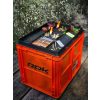 ROK Storage Compartment Set with Lid 40x30x32cm Black