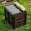 ROK Storage Compartment Set with Lid 40x30x32cm Green