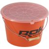 ROK 18 Liter Orange Bait Bucket and 5 Liter Mixing Container Set with Lid