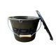 ROK 13 Liter Green Bait Bucket and 4 Liter Mixing Bowl Set with Lid