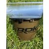 ROK 13 Liter Green Bait Bucket and 4 Liter Mixing Bowl Set with Lid