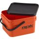 ROK 10 Liter Orange Square Mixing Container with Lid