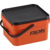 ROK 10 Liter Orange Square Mixing Container with Lid