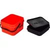 ROK 10 Liter Square Bait Bucket Set with Insert and Lid Orange