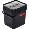 ROK 17 Liter Square Bait Bucket Set with Insert and Lid Black