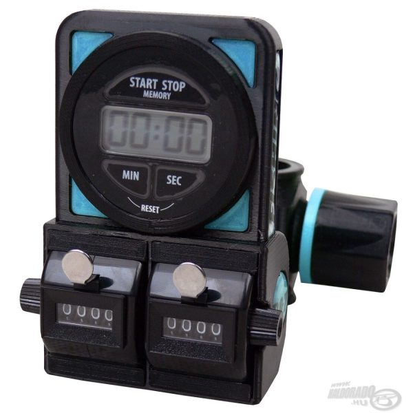 R&T Double Fish Counter with Digital Stopwatch Limited Blue