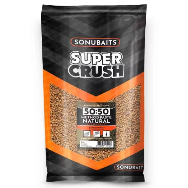 Sonubaits 50:50 Method & Paste - Natural (S0770009) groundbait 2kg