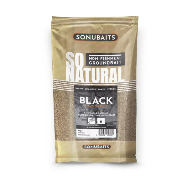 Sonubaits Sonu So Natural Black 1kg Groundbait