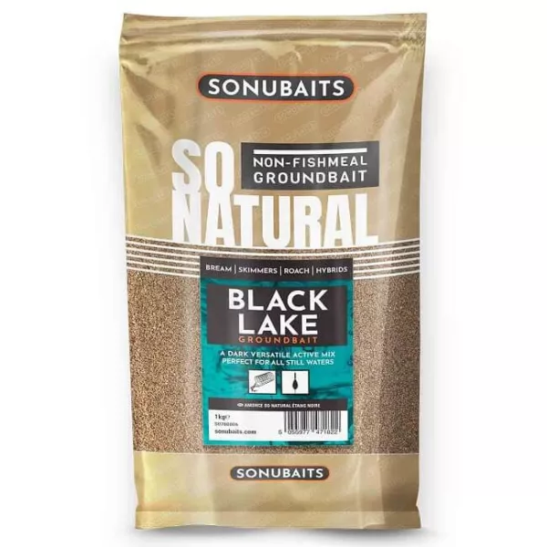 Sonubaits SONU SO NATURAL - BLACK LAKE (1KG) groundbait (S0780006)