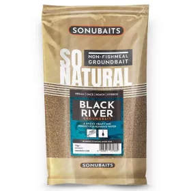   Sonubaits SONU SO NATURAL - BLACK RIVER (1KG) groundbait (S0780007)