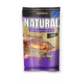 Sonubaits Natural River Cheesy Groundbait 1kg