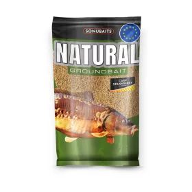 Sonubaits Natural Carp Strawberry Groundbait 1kg