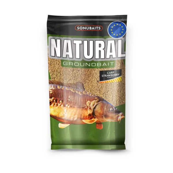 Sonubaits Natural Carp Strawberry Groundbait 1kg