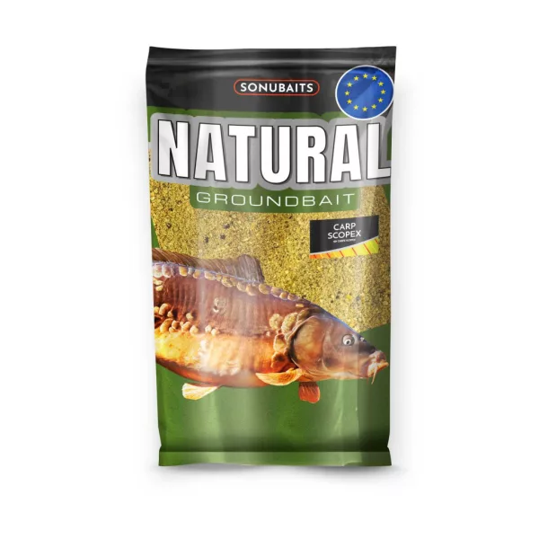 Sonubaits Natural Carp Scopex Groundbait 1kg