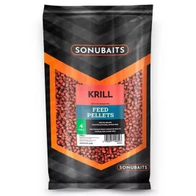   Sonubaits Krill Feed Pellet - 4mm (S0800008) flavored feed pellet