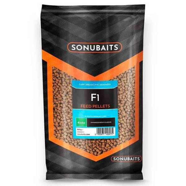 Sonubaits F1 Feed Pellet - 4mm (S0800011) flavoured feed pellet