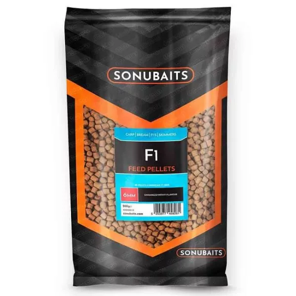 Sonubaits F1 Feed Pellet - 6mm (S0800012) flavored feed pellet