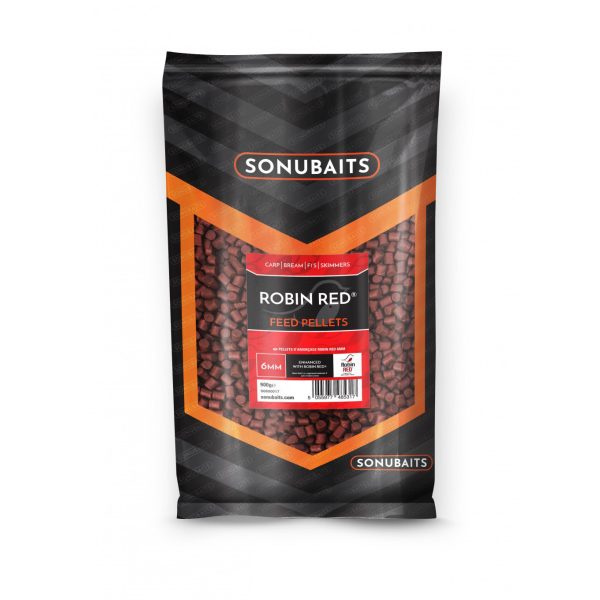 Sonubaits Robin Red Feed Pellet - 6mm (S0800017) flavoured