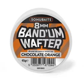   Sonubaits 8mm Bandum Wafters - Chocolate Orange (S0810043) wafters hookbait
