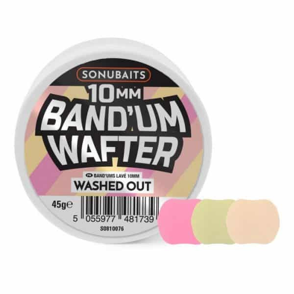Sonubaits Bandum Wafers - 10mm Washed Out (S0810076) wafers hooked