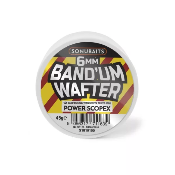 Sonubaits Bandum Wafters - 6mm Power Scopex wafters hookbait