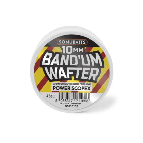 Sonubaits Bandum Wafters -10mm Power Scopex wafers hook bait