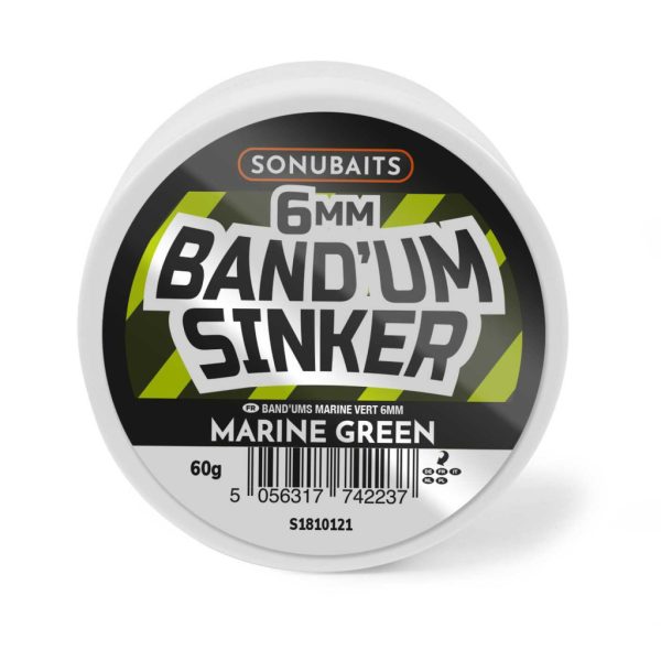 Sonubaits Bandum Sinker Marine Green 6mm Sinking Bait 60gr