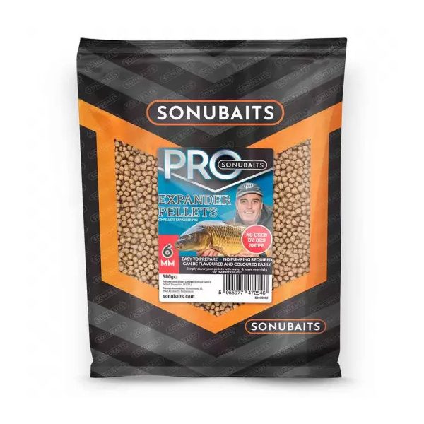 Sonubaits Pro Expander Pellets - 6mm (S0830002) expander feeding pellet