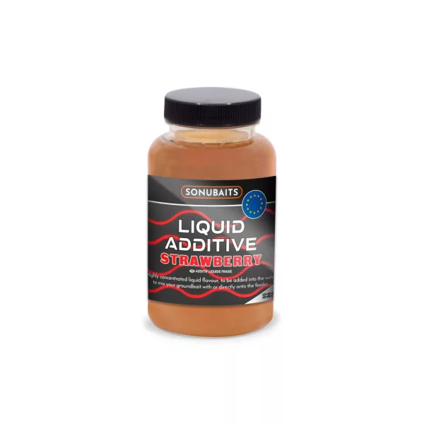 Sonubaits Liquid Additive Strawberry Liquid Flavor 250ml