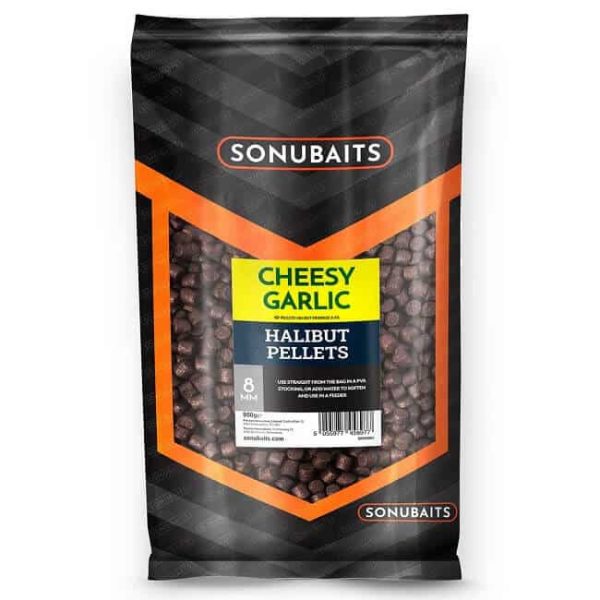 Sonubaits Cheesy Garlic Halibut Pellets - 8mm (S0920003)